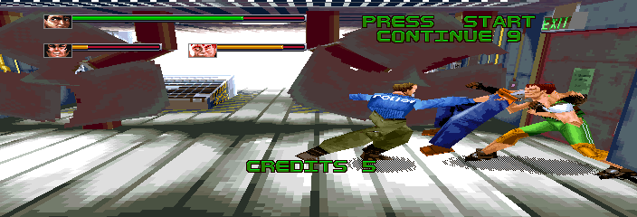 Die Hard Arcade (UET 960515 V1.000) Screenthot 2